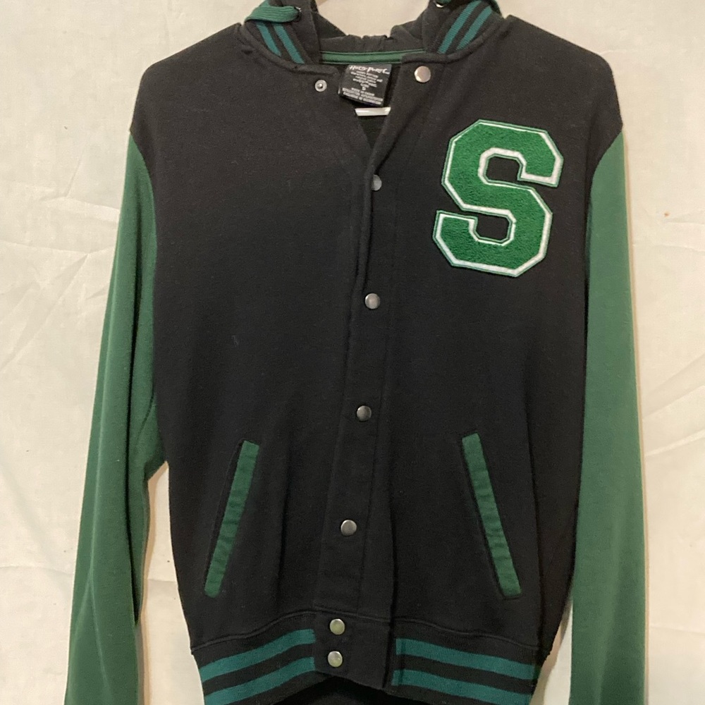 Harry Potter slitherin letterman jacket
